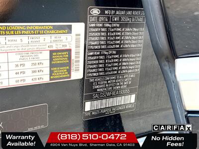 2014 Land Rover Range Rover HSE - Photo 35 - Sherman Oaks, CA 91403-1701