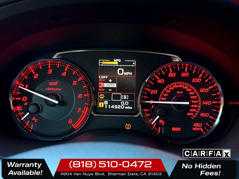 2015 Subaru WRX WRX STi - Photo 15 - Sherman Oaks, CA 91403-1701