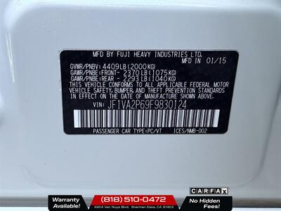 2015 Subaru WRX STI - Photo 15 - Sherman Oaks, CA 91403-1701