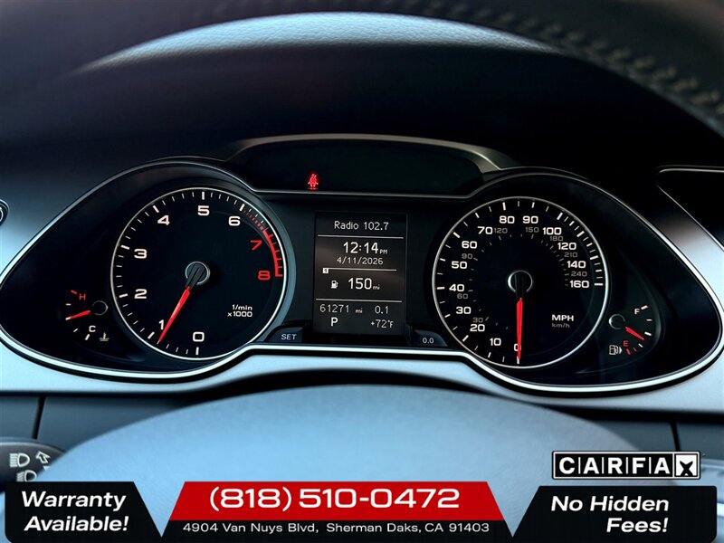 2013 Audi A4 2.0T Premium Plus quattro   - Photo 16 - Sherman Oaks, CA 91403-1701