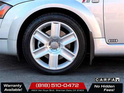 2004 Audi TT 1.8T Roadster FrontTrak - Photo 26 - Sherman Oaks, CA 91403-1701