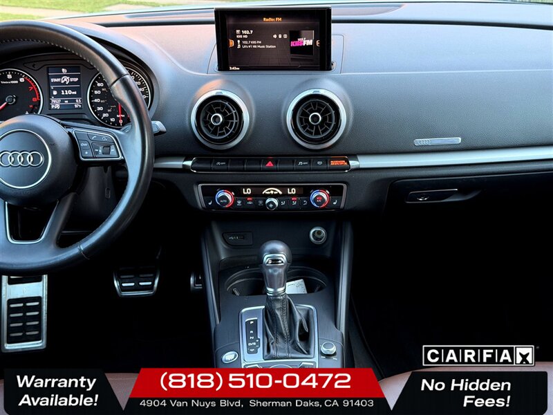 2018 Audi A3 2.0T Premium   - Photo 12 - Sherman Oaks, CA 91403-1701