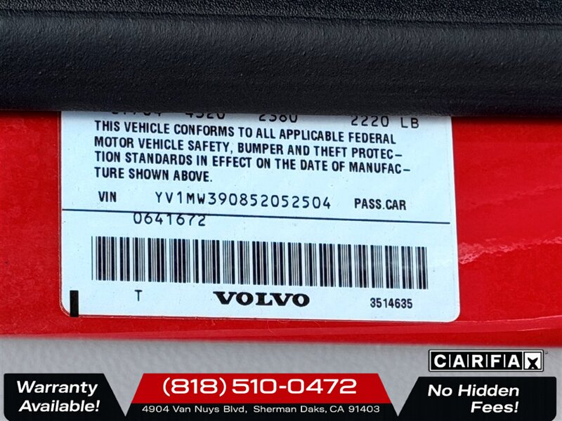 2005 Volvo V50 2.4i - Photo 24 - Sherman Oaks, CA 91403-1701
