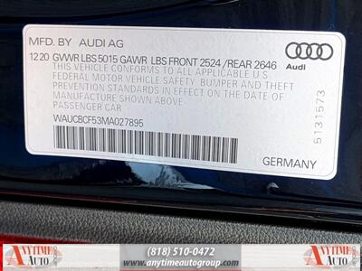 2021 Audi A5 Sportback quattro Premium Plus 40 TFSI   - Photo 33 - Sherman Oaks, CA 91403-1701