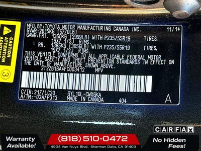 2015 Lexus RX 450h   - Photo 27 - Sherman Oaks, CA 91403-1701