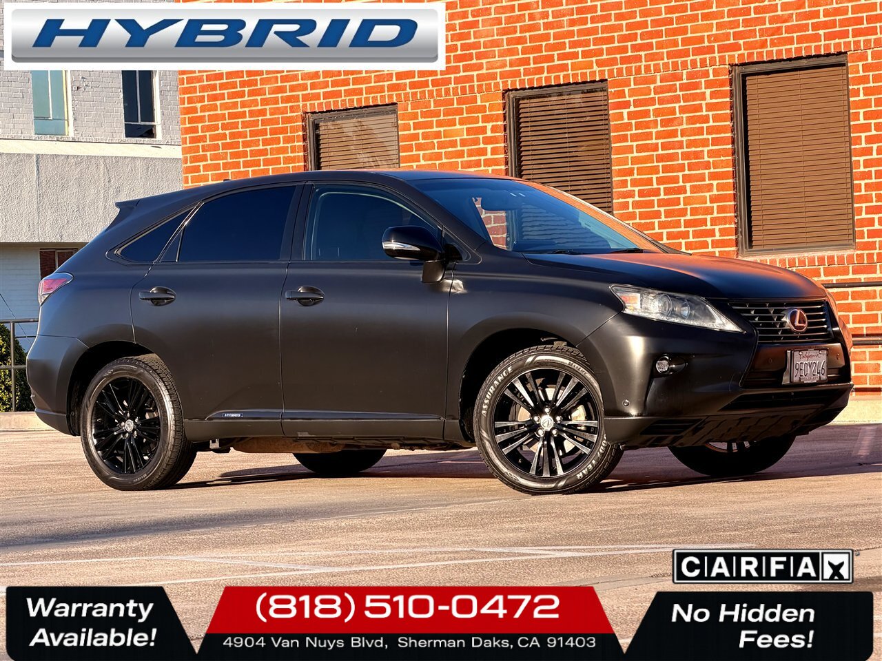 2015 Lexus RX 450h   - Photo 1 - Sherman Oaks, CA 91403-1701