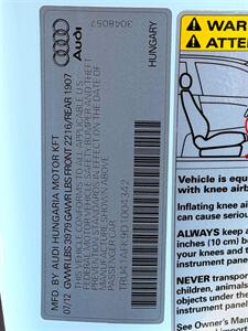 2013 Audi TTS 2.0T Prestige quattro   - Photo 63 - Sherman Oaks, CA 91403-1701