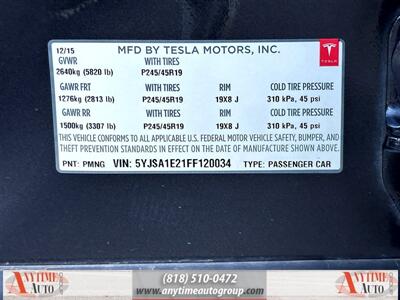 2015 Tesla Model S 90D   - Photo 31 - Sherman Oaks, CA 91403-1701