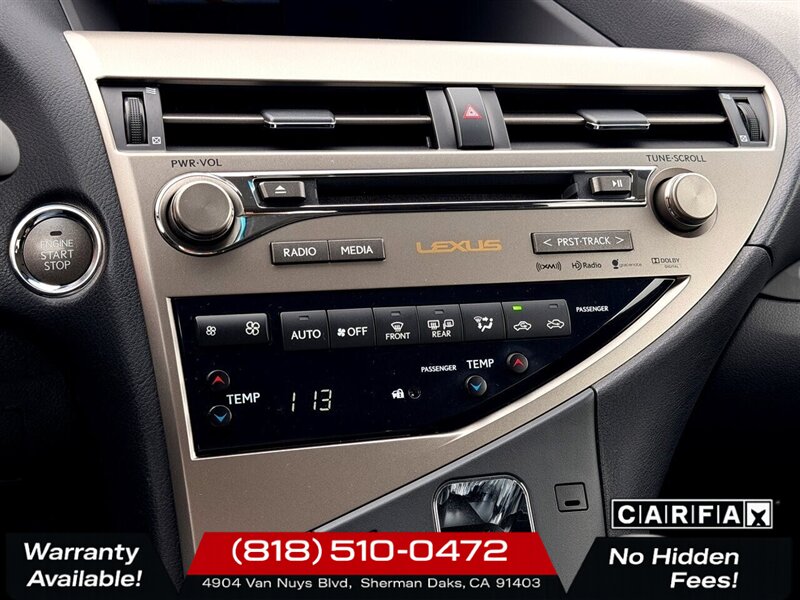 2013 Lexus RX 350   - Photo 19 - Sherman Oaks, CA 91403-1701