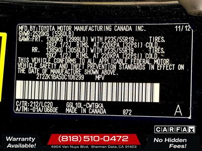 2013 Lexus RX 350   - Photo 34 - Sherman Oaks, CA 91403-1701