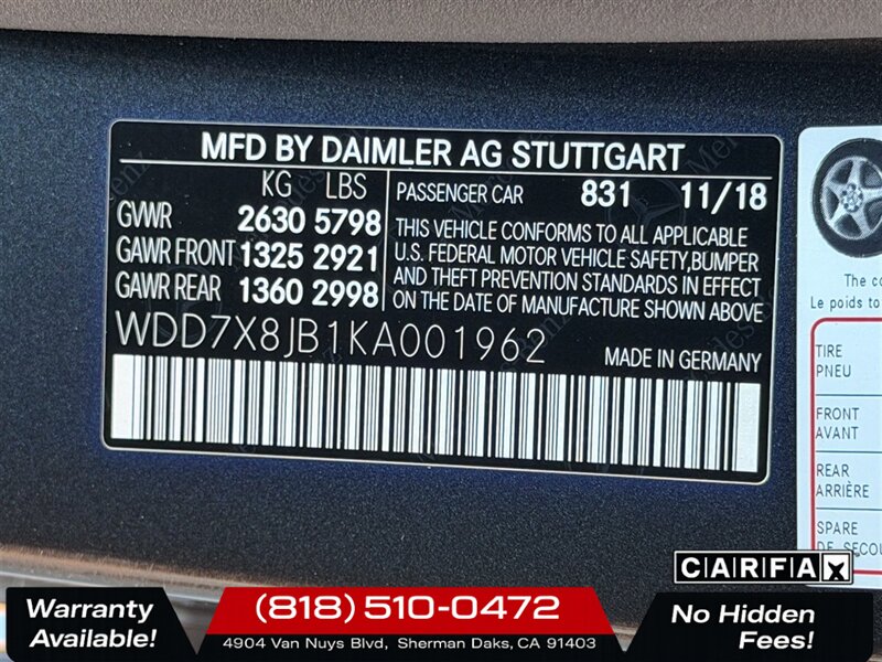 2019 Mercedes-Benz AMG GT 63 - Photo 35 - Sherman Oaks, CA 91403-1701