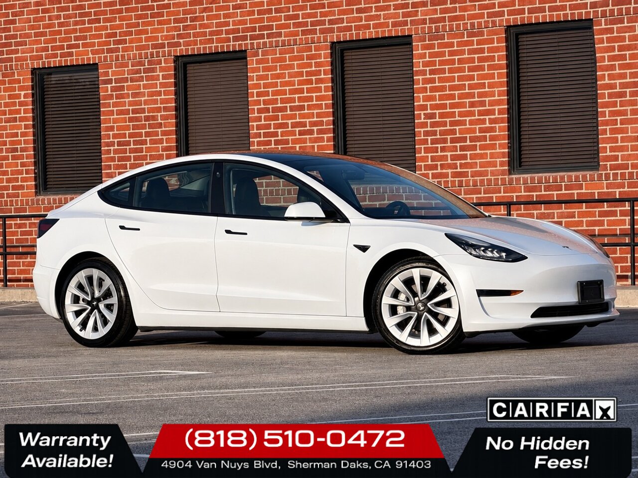 2022 Tesla Model 3 Long Range   - Photo 1 - Sherman Oaks, CA 91403-1701