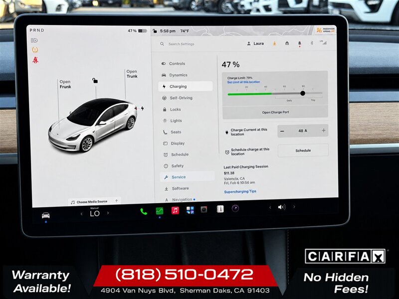 2022 Tesla Model 3 Long Range - Photo 12 - Sherman Oaks, CA 91403-1701