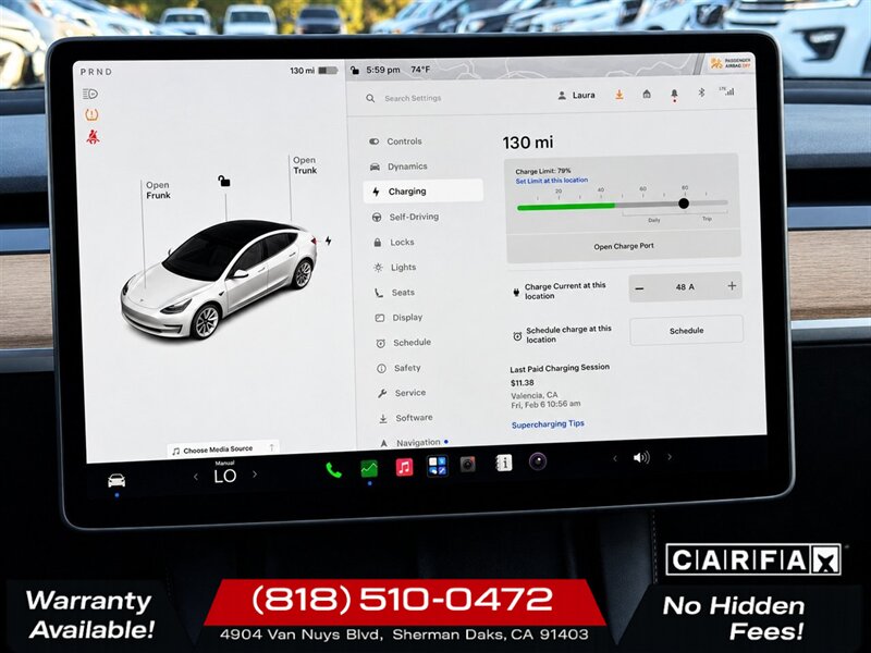 2022 Tesla Model 3 Long Range - Photo 13 - Sherman Oaks, CA 91403-1701