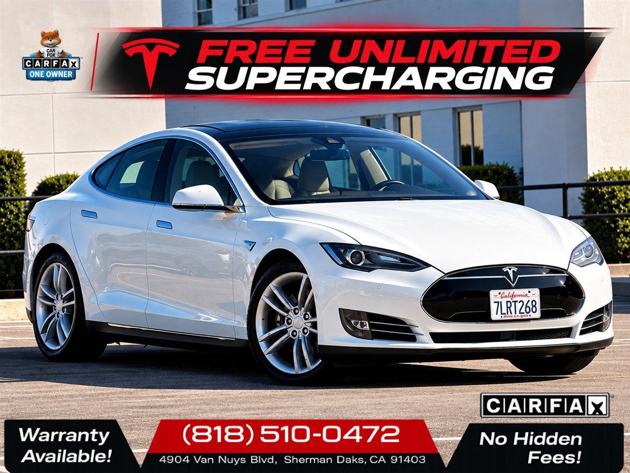2015 Tesla Model S 85   - Photo 1 - Sherman Oaks, CA 91403-1701
