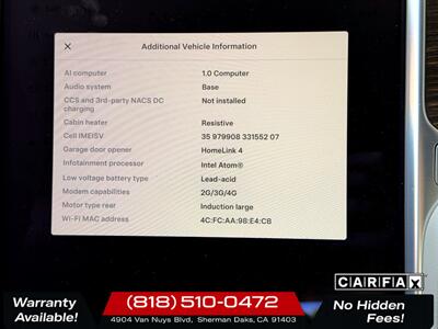 2015 Tesla Model S 85 - Photo 20 - Sherman Oaks, CA 91403-1701