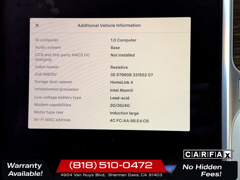 2015 Tesla Model S 85 - Photo 20 - Sherman Oaks, CA 91403-1701
