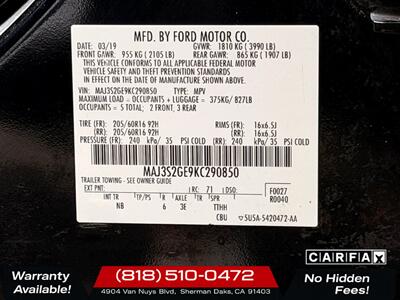2019 Ford EcoSport SE - Photo 27 - Sherman Oaks, CA 91403-1701