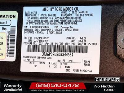 2013 Ford Fusion Hybrid Titanium - Photo 26 - Sherman Oaks, CA 91403-1701