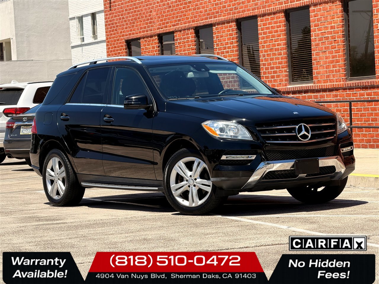 2014 Mercedes-Benz ML 350   - Photo 1 - Sherman Oaks, CA 91403-1701