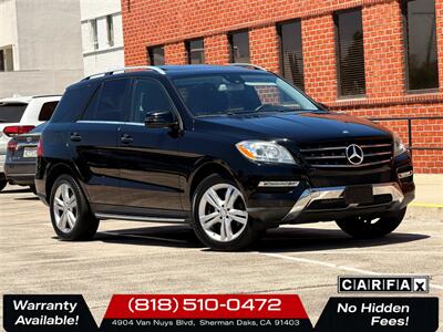 2014 Mercedes-Benz ML 350   - Photo 1 - Sherman Oaks, CA 91403-1701