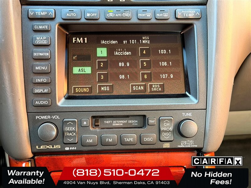 2003 Lexus GS 430   - Photo 18 - Sherman Oaks, CA 91403-1701