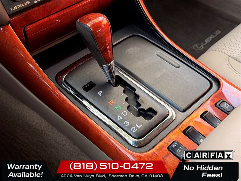 2003 Lexus GS 430   - Photo 20 - Sherman Oaks, CA 91403-1701