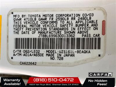 2003 Lexus GS 430   - Photo 30 - Sherman Oaks, CA 91403-1701