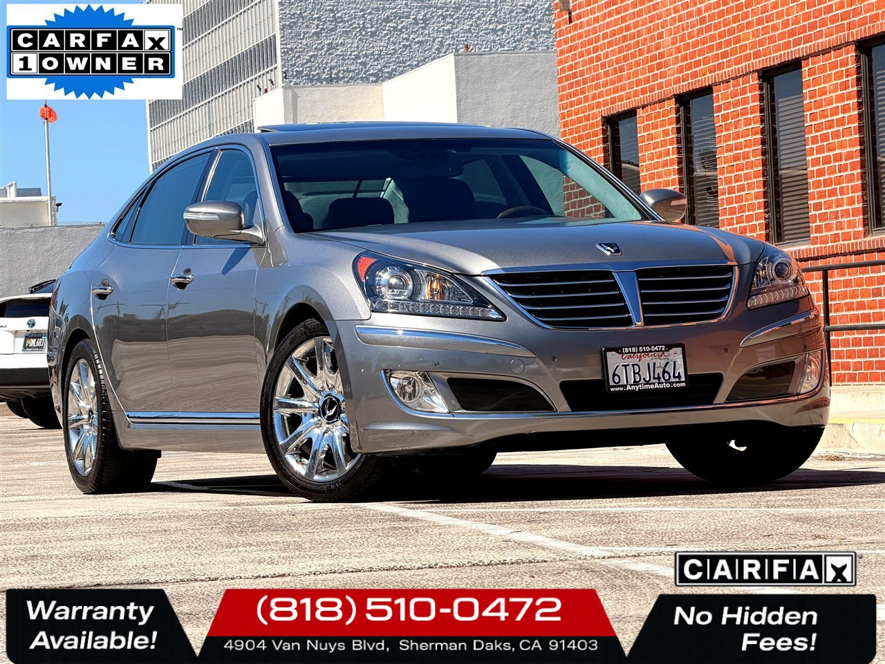 2011 Hyundai Equus Signature   - Photo 1 - Sherman Oaks, CA 91403-1701