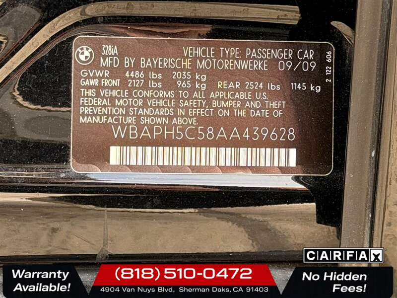 2010 BMW 328i   - Photo 23 - Sherman Oaks, CA 91403-1701