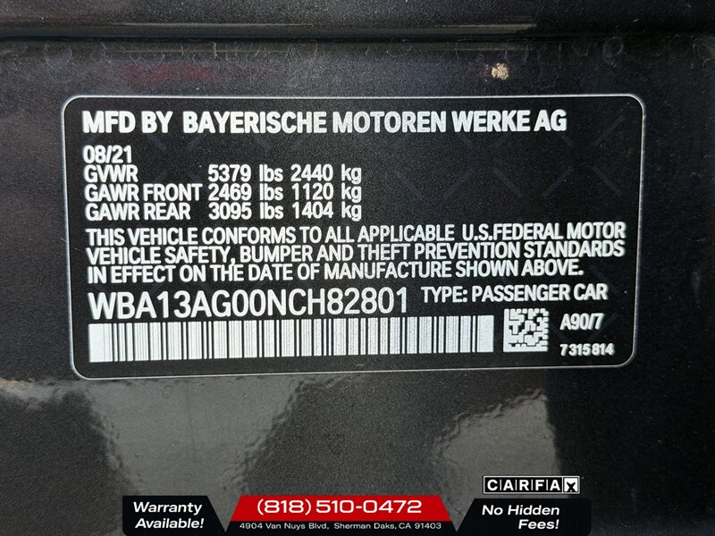 2022 BMW 530e iPerformance - Photo 14 - Sherman Oaks, CA 91403-1701