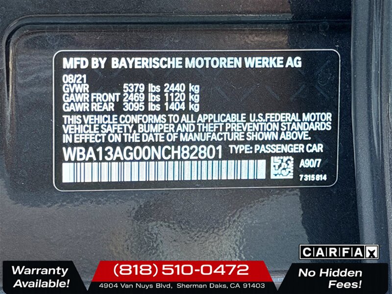 2022 BMW 530e iPerformance - Photo 29 - Sherman Oaks, CA 91403-1701