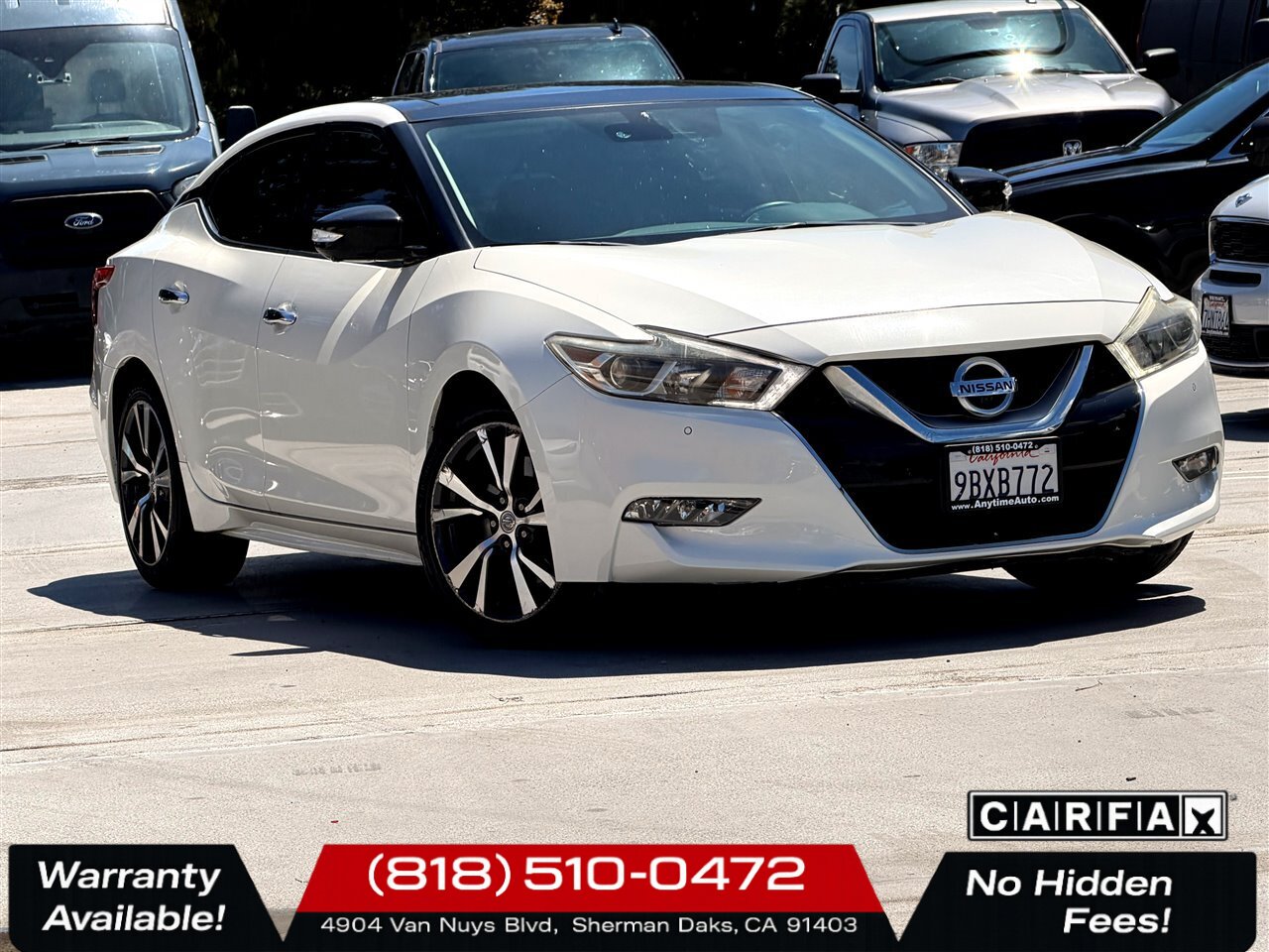 2016 Nissan Maxima Platinum   - Photo 1 - Sherman Oaks, CA 91403-1701