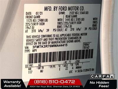 2021 Ford Mustang Mach-E Premium - Photo 32 - Sherman Oaks, CA 91403-1701