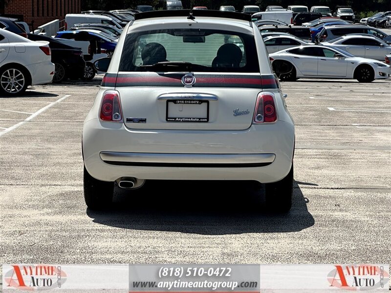 2012 FIAT 500 Lounge GUCCI   - Photo 6 - Sherman Oaks, CA 91403-1701