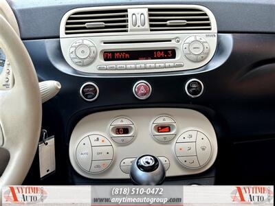2012 FIAT 500 Lounge GUCCI   - Photo 14 - Sherman Oaks, CA 91403-1701