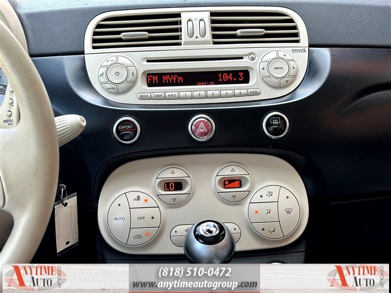 2012 FIAT 500 Lounge GUCCI   - Photo 14 - Sherman Oaks, CA 91403-1701