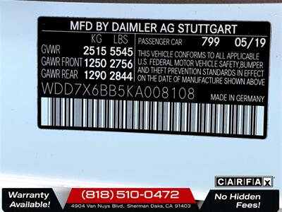 2019 Mercedes-Benz AMG GT Base 4MATIC®   - Photo 30 - Sherman Oaks, CA 91403-1701