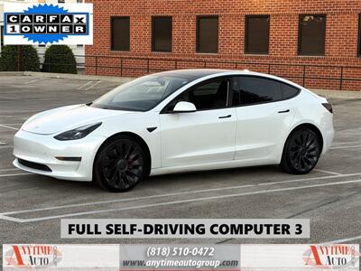 2021 Tesla Model 3 Performance Sedan