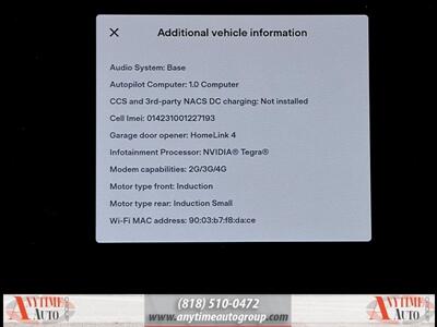 2015 Tesla Model S 85D   - Photo 22 - Sherman Oaks, CA 91403-1701