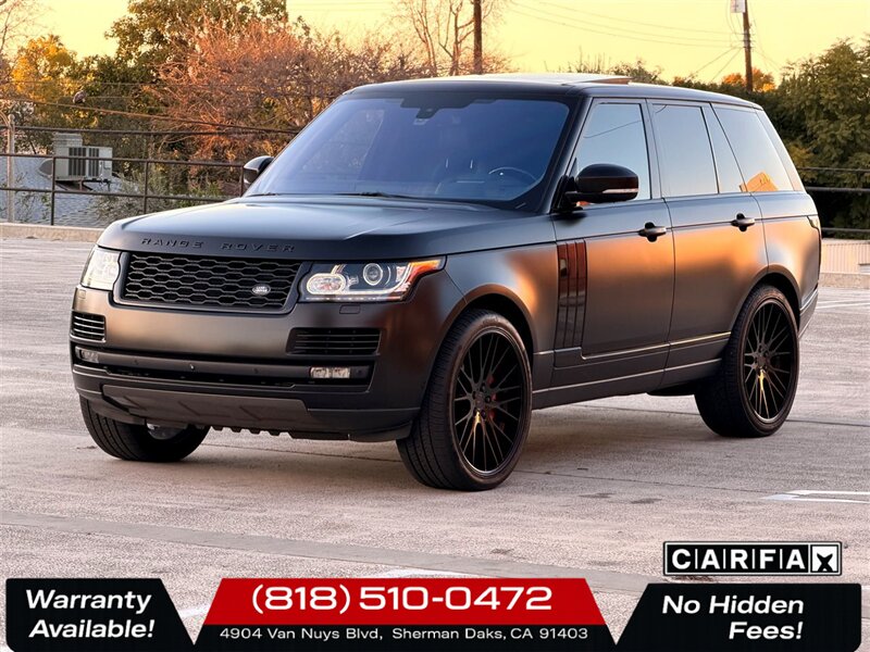 2016 Land Rover Range Rover 3.0L V6 Supercharged HSE   - Photo 3 - Sherman Oaks, CA 91403-1701