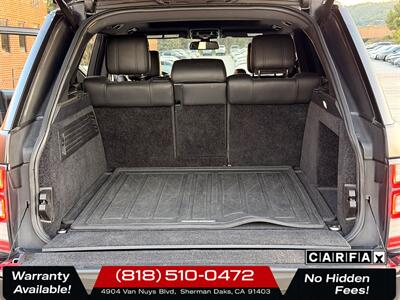 2016 Land Rover Range Rover 3.0L V6 Supercharged HSE   - Photo 27 - Sherman Oaks, CA 91403-1701