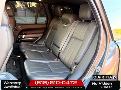 2016 Land Rover Range Rover 3.0L V6 Supercharged HSE   - Photo 25 - Sherman Oaks, CA 91403-1701