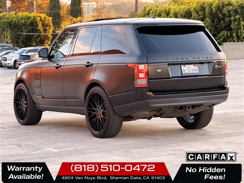 2016 Land Rover Range Rover 3.0L V6 Supercharged HSE   - Photo 5 - Sherman Oaks, CA 91403-1701