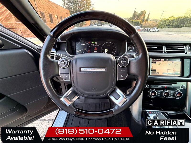 2016 Land Rover Range Rover 3.0L V6 Supercharged HSE   - Photo 22 - Sherman Oaks, CA 91403-1701