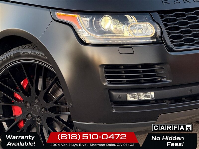 2016 Land Rover Range Rover 3.0L V6 Supercharged HSE   - Photo 32 - Sherman Oaks, CA 91403-1701