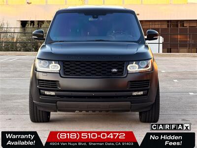 2016 Land Rover Range Rover 3.0L V6 Supercharged HSE   - Photo 2 - Sherman Oaks, CA 91403-1701