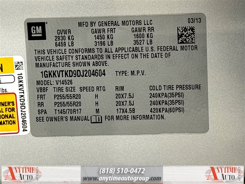 2013 GMC Acadia Denali - Photo 32 - Sherman Oaks, CA 91403-1701