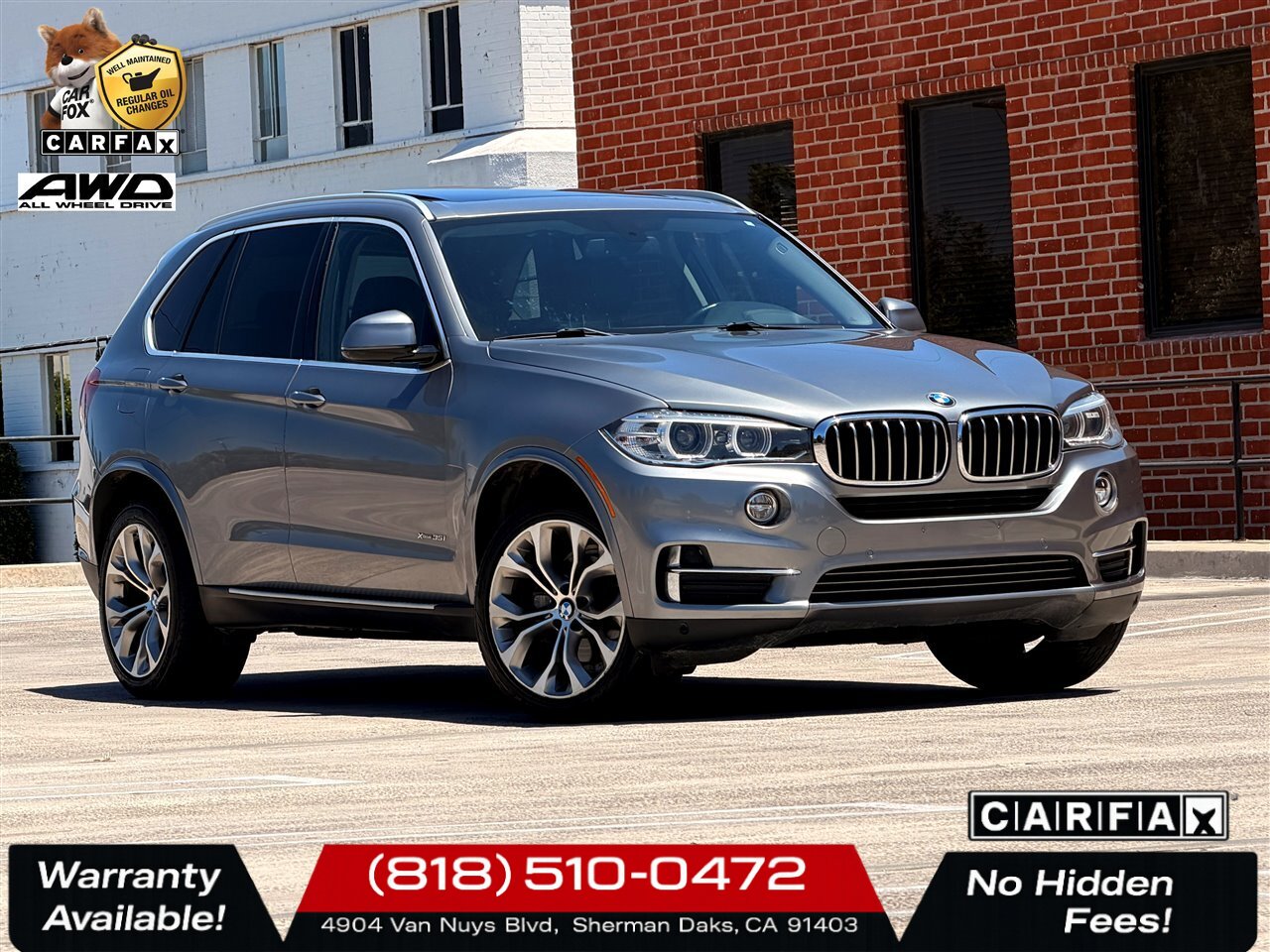 2015 BMW X5 xDrive35i   - Photo 1 - Sherman Oaks, CA 91403-1701
