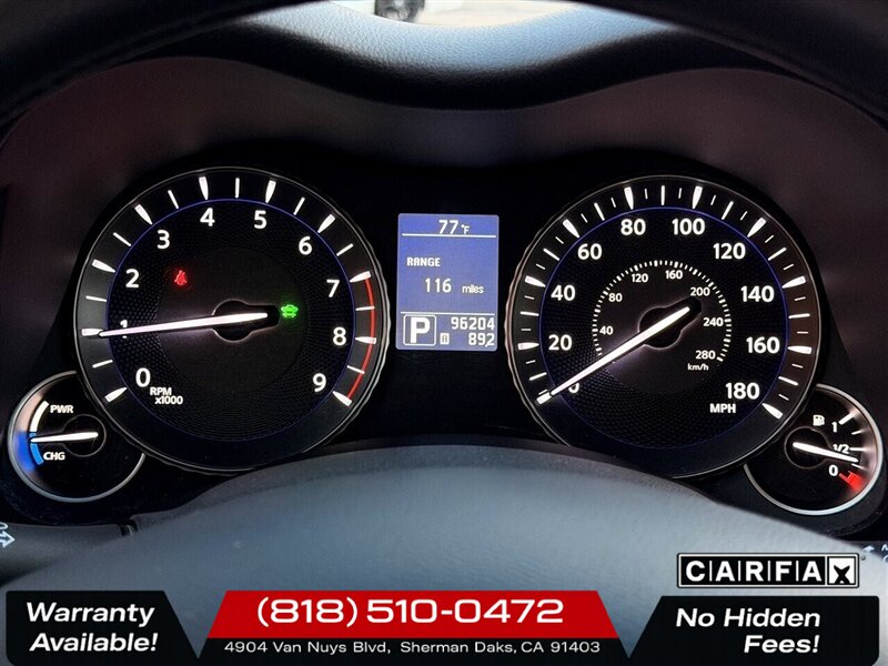 2012 INFINITI M35h M35h - Photo 16 - Sherman Oaks, CA 91403-1701